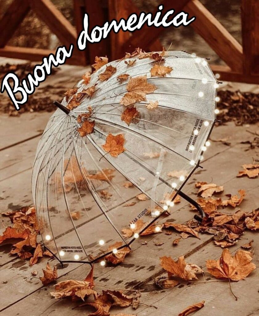 buona domenica autunnale