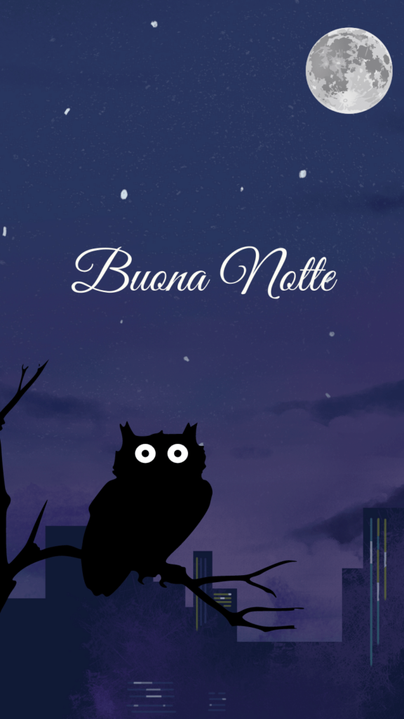 buona notte