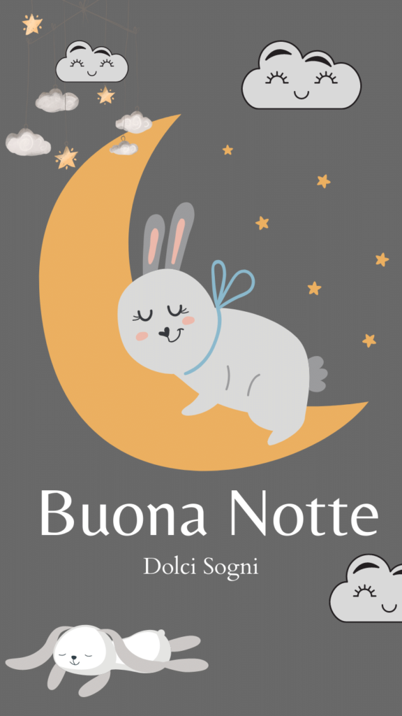 buona notte dolci sogni