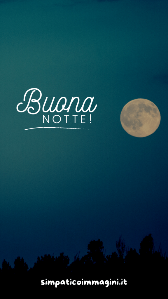 buona notte