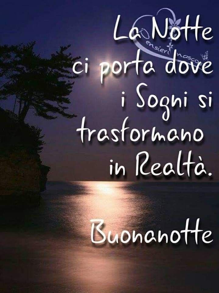 buona notte a domani